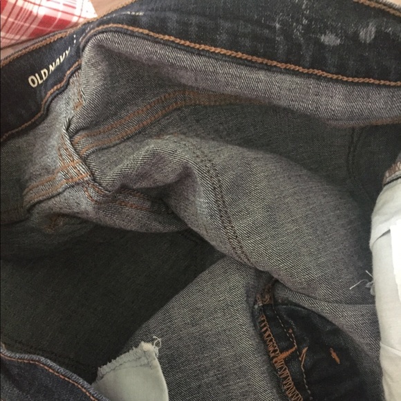 NWOT Old Navy dark denim bootcut jeans 16 short - Picture 13 of 14
